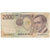 Banknote, Italy, 2000 Lire, 1990-1992, Undated (1990-92), KM:115, VG(8-10)
