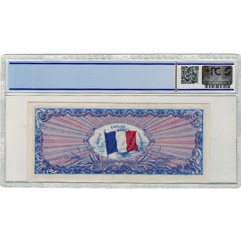 Francia, 500 Francs, 1944, graded, PCGS, 84109277, EBC, Fayette:VF21.1), KM:119a