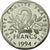 Moneta, Francia, Semeuse, 2 Francs, 1994, FDC, Nichel, Gadoury:547b