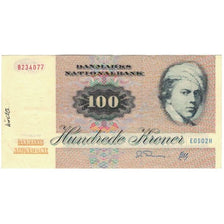 Banconote, Danimarca, 100 Kroner, 1972, KM:51t, MB+