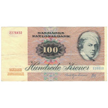Banknote, Denmark, 100 Kroner, 1972, KM:51t, EF(40-45)