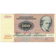 Banknote, Denmark, 100 Kroner, 1972, KM:51t, AU(50-53)