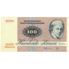 Banknote, Denmark, 100 Kroner, 1972, KM:51t, AU(55-58)