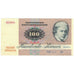 Banknote, Denmark, 100 Kroner, 1972, KM:51t, AU(55-58)