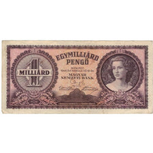 Banknote, Hungary, 1 Milliard Pengö, 1946, 1946-03-18, KM:125, EF(40-45)