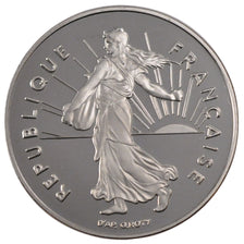 FRANCE, 5 Francs, 1992, MS(65-70), Cupro-nickel, Gadoury #771a, 10.00