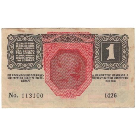 Banknote, Austria, 1 Krone, 1916, 1916-12-01, KM:49, EF(40-45)