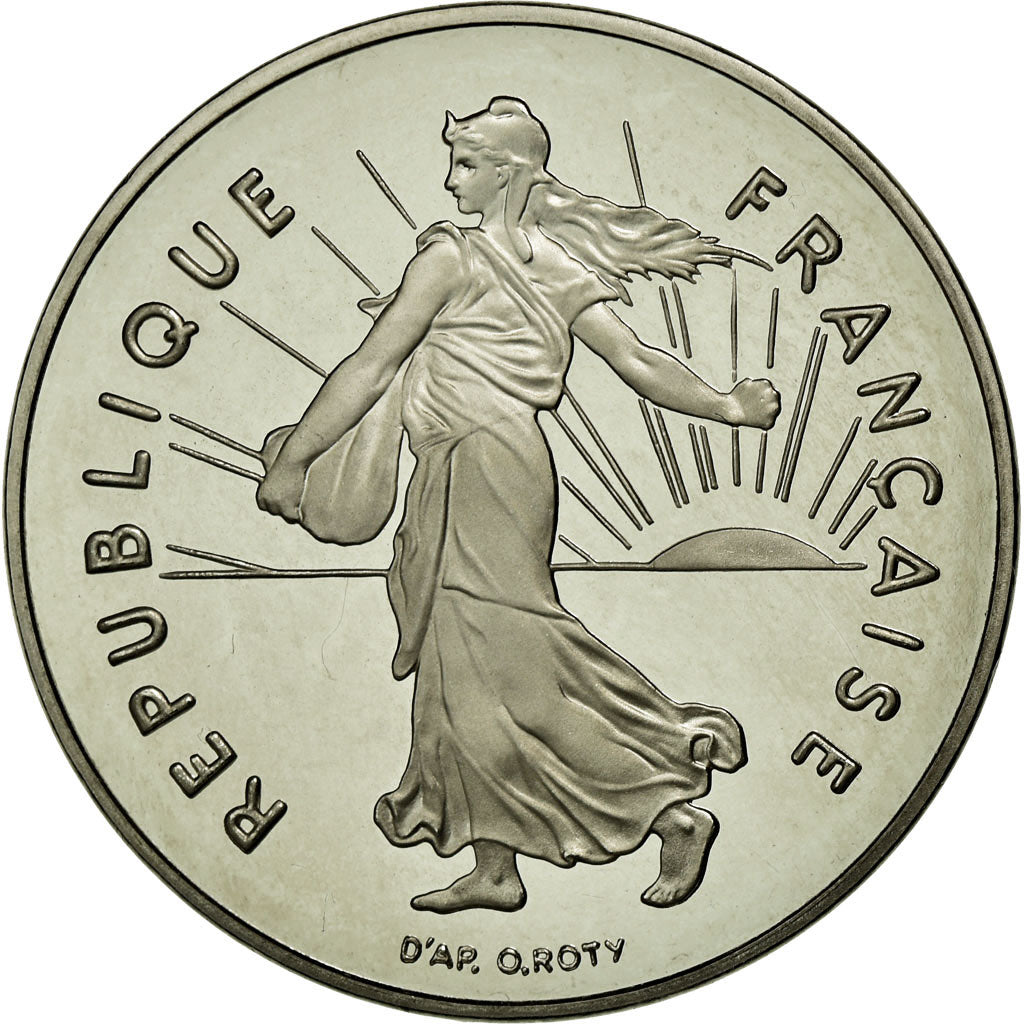 Coin, France, Semeuse, 5 Francs, 1993, Paris, MS(65-70), Nickel Clad