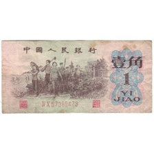 Banknote, China, 1 Jiao, 1962, KM:877a, VF(20-25)