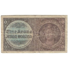 Banknote, Bohemia and Moravia, 1 Koruna, KM:3a, VG(8-10)