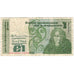Banconote, Irlanda - Repubblica, 1 Pound, KM:70a, MB