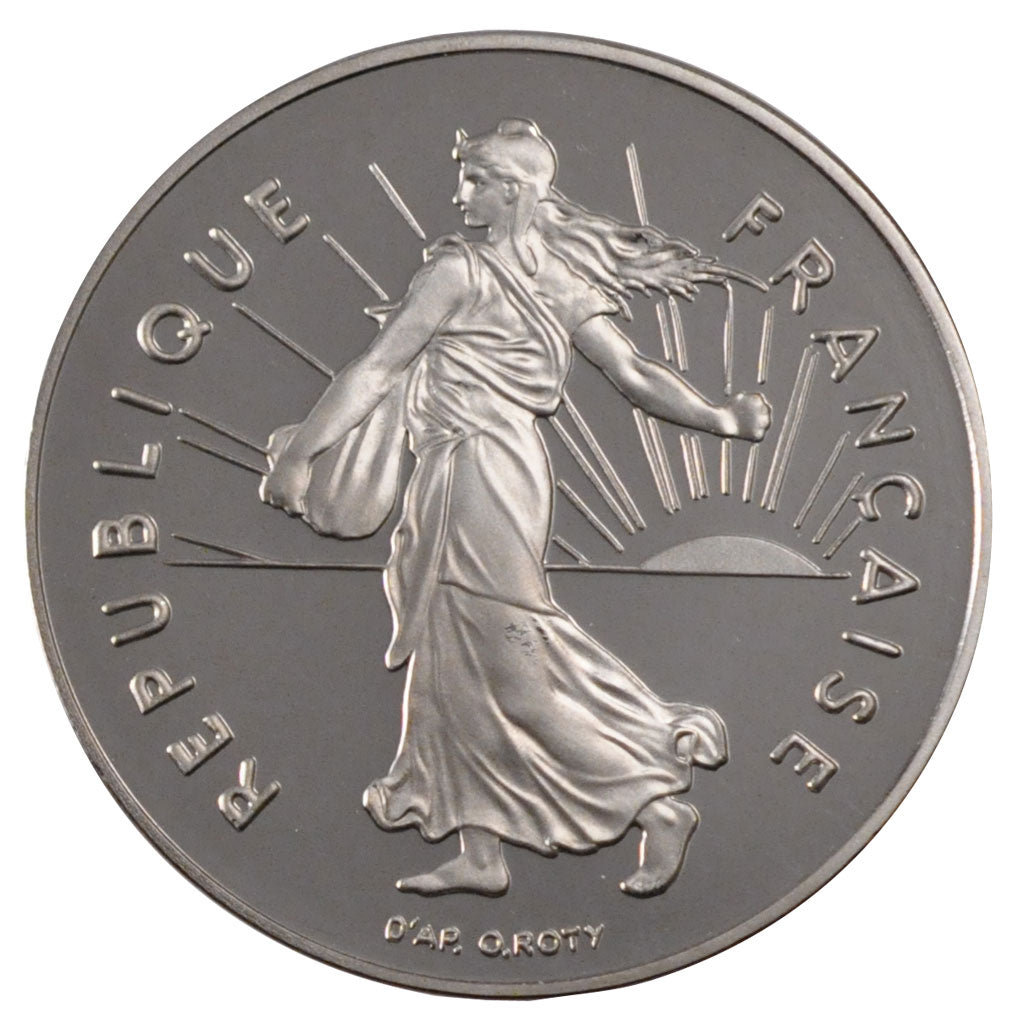 FRANCE, Semeuse, 5 Francs, 1995, Paris, KM #926a.2, MS(65-70), Nickel Clad...