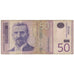 Banknote, Serbia, 50 Dinara, 2005, KM:40a, VG(8-10)