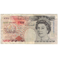 Banknote, Great Britain, 10 Pounds, 1993, KM:386a, VF(20-25)
