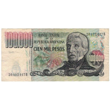 Billete, 100,000 Pesos, Argentina, KM:308a, MBC