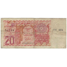 Banknote, Algeria, 20 Dinars, 1983, 1983-01-02, KM:133a, VG(8-10)