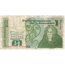 Banknote, Ireland - Republic, 1 Pound, 1977-1989, 1977-1989, KM:70b, VF(20-25)
