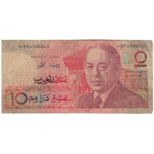Banknote, Morocco, 10 Dirhams, 1987/AH1407, 1991 (Old Date 1987/AH407), KM:63a
