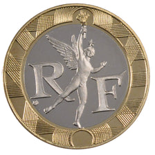 FRANCE, Génie, 10 Francs, 1992, KM #964.2, MS(65-70), Aluminum-Bronze, 23, G...