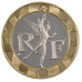 FRANCE, Génie, 10 Francs, 1992, KM #964.2, MS(65-70), Aluminum-Bronze, 23, G...
