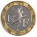 Munten, Frankrijk, Génie, 10 Francs, 1993, FDC, Aluminum-Bronze, Gadoury:827a