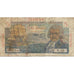 Banknote, FRENCH GUIANA, 5 Francs, KM:19a, G(4-6)