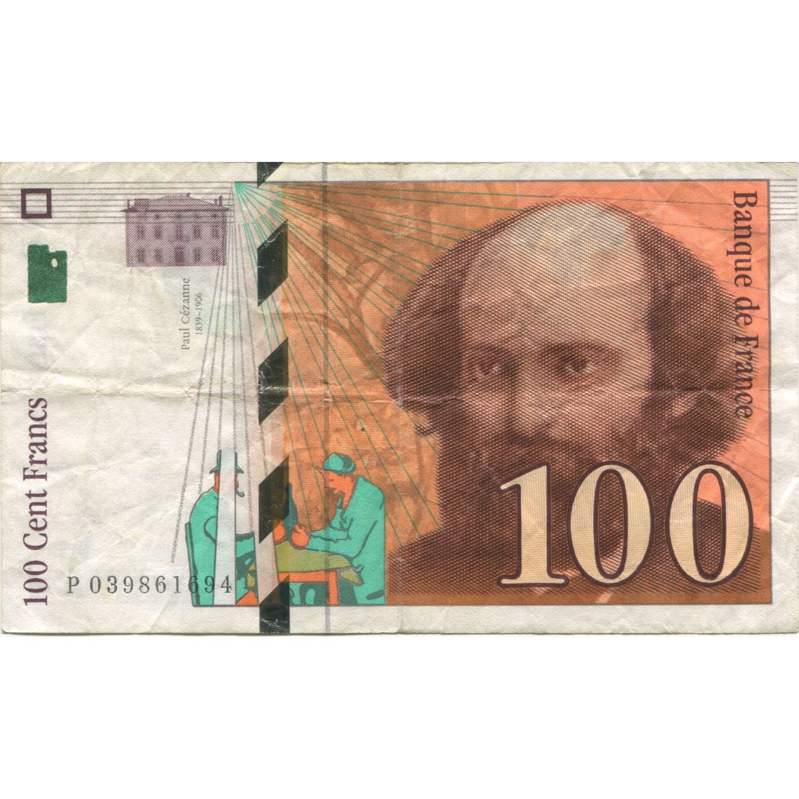 France, 100 Francs, 1997, 1997, TB, Fayette:74.01, KM:158a