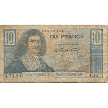 Banknote, French Equatorial Africa, 10 Francs, KM:21, VG(8-10)