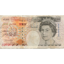 Banknot, Wielka Brytania, 10 Pounds, 1993, KM:386a, VF(20-25)