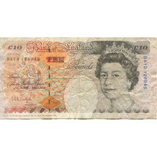 Banknote, Great Britain, 10 Pounds, 1993, KM:386a, VF(20-25)