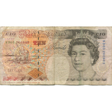 Billet, Grande-Bretagne, 10 Pounds, 1993, KM:386a, TB