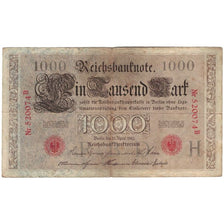 Banknote, Germany, 1000 Mark, 1910, 1910-04-21, KM:44b, VF(20-25)