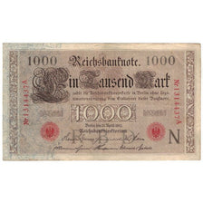 Banknote, Germany, 1000 Mark, 1910, 1910-04-21, KM:44b, VF(20-25)