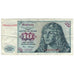Banknote, GERMANY - FEDERAL REPUBLIC, 10 Deutsche Mark, 1980, KM:31c, VF(20-25)