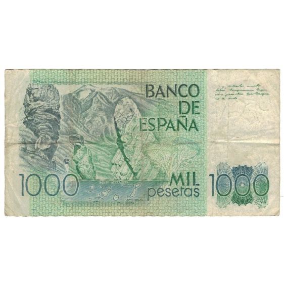 Banknote, Spain, 1000 Pesetas, 1979, 1979-10-23, KM:158, VF(20-25)