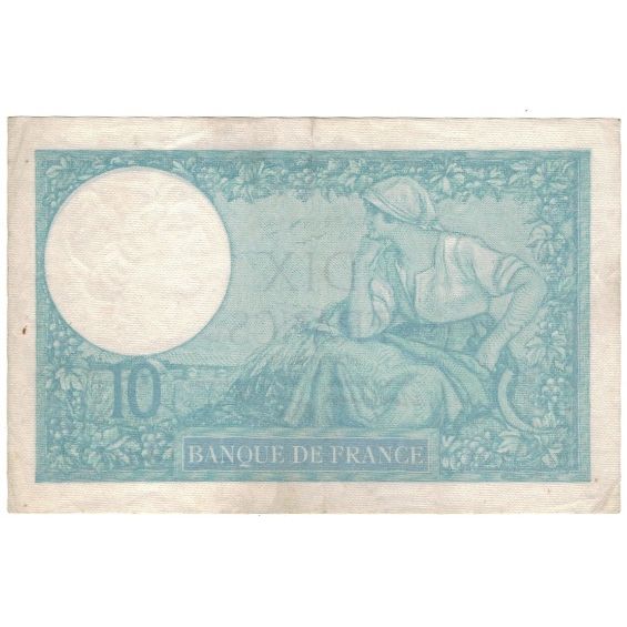 Frankreich, 10 Francs, Minerve, 1941, SS, Fayette:7.26, KM:84
