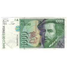 Banknote, Spain, 1000 Pesetas, 1992, 1992-10-12, KM:163, EF(40-45)