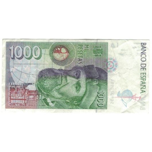 Banknote, Spain, 1000 Pesetas, 1992, 1992-10-12, KM:163, EF(40-45)