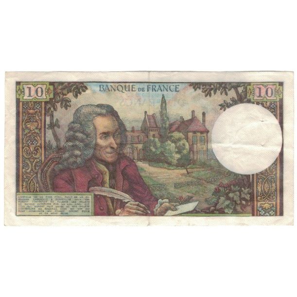 França, 10 Francs, 1972, 1972-06-01, EF(40-45), Fayette:62.57, KM:147d