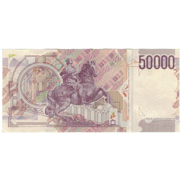 Banknote, Italy, 50,000 Lire, 1997, 1997-05-06, KM:116c, AU(50-53)