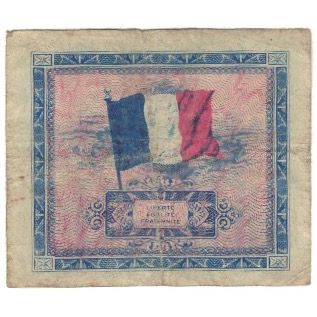 Frankreich, 10 Francs, Flag/France, 1944, SGE, Fayette:VF18.01, KM:116a