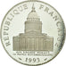 Coin, France, Panthéon, 100 Francs, 1993, Paris, MS(65-70), Silver