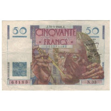 França, 50 Francs, 1946-05-31, AU(50-53), Fayette:20.5, KM:127a