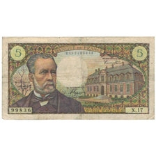 France, 5 Francs, Pasteur, 1966, R.Tondu-P.Gargam-H.Morant, 1966-07-07