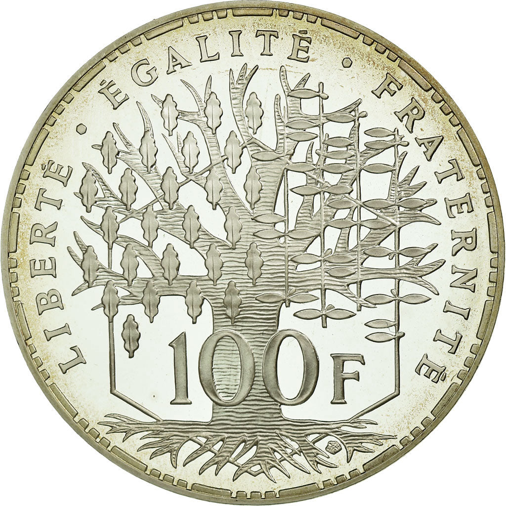 France, 100 Francs, Panthéon, 1995, Monnaie de Paris, Proof, Silver, MS(65-70)