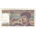 Frankrijk, 20 Francs, Debussy, 1987, TTB, Fayette:66.8, KM:151b