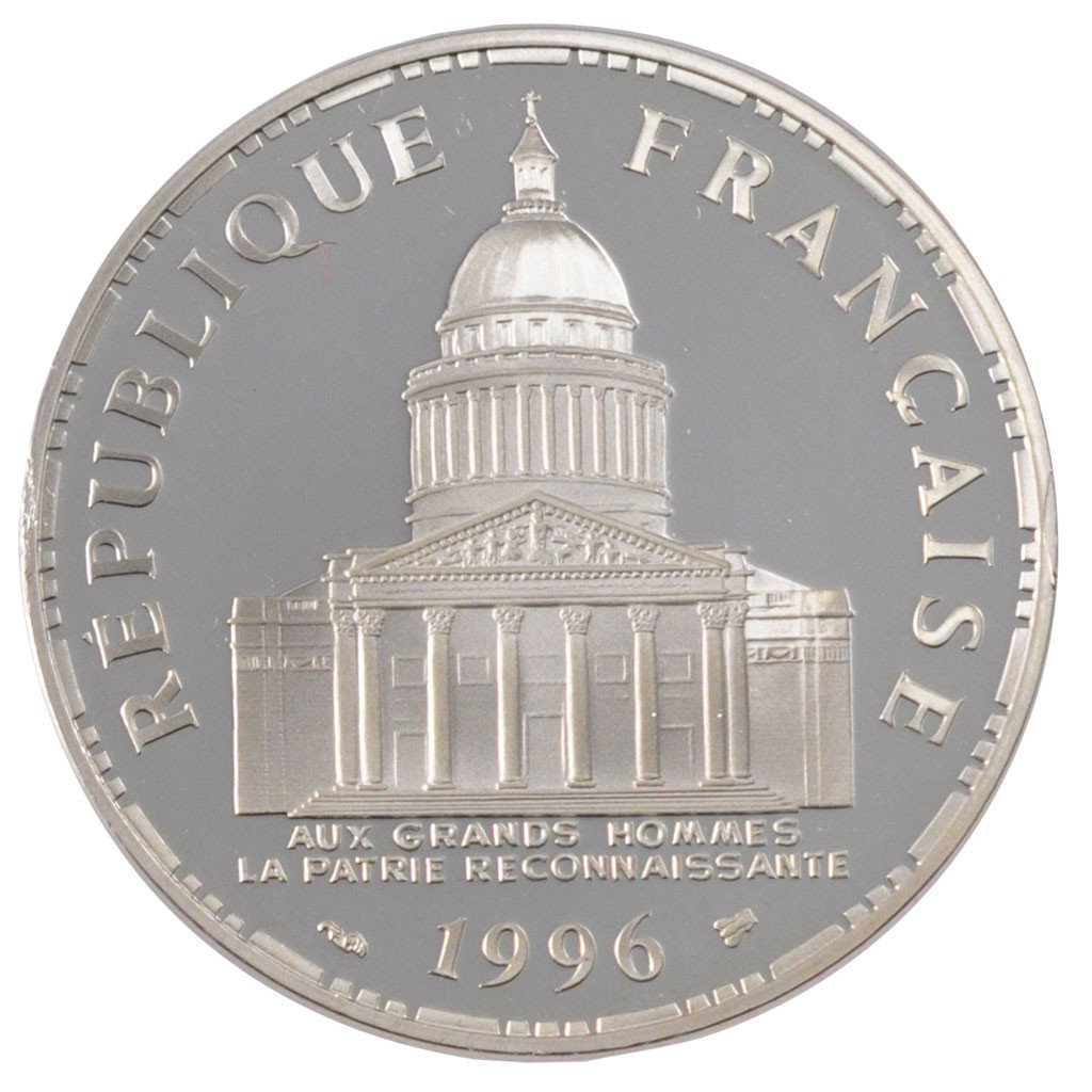 Francia, Panthéon, 100 Francs, 1996, Paris, FDC, Argento, Gadoury:898a