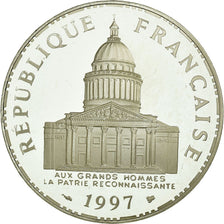 Munten, Frankrijk, Panthéon, 100 Francs, 1997, Paris, FDC, Zilver, Gadoury:898a