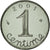 Moneta, Francja, Épi, Centime, 2001, Paris, MS(65-70), Stal nierdzewna