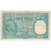 Francia, 20 Francs, Bayard, 1916, 1916-09-09, MB+, Fayette:11.1, KM:74